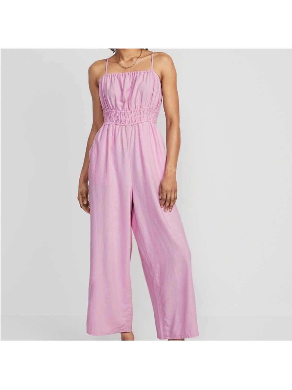 Old Navy linen blend jumpsuit